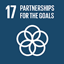 17. SDGs logo, Partnerships for The Goals