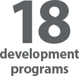 18 development programs