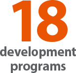 18 development programs