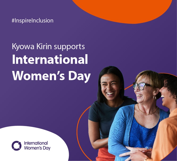 Kyowa Kirin supports International Women's Day